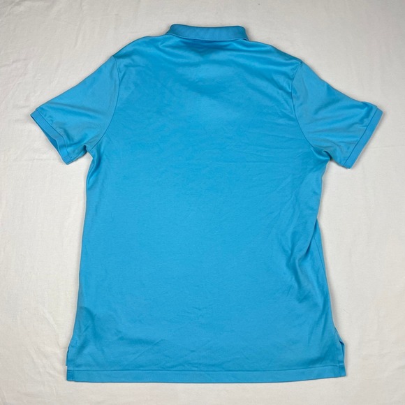 Polo Ralph Lauren Mens Large Light Blue Short Sleeve Pony Logo Polo Shirt LG - Picture 7 of 8